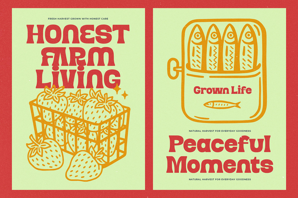 Master Riegaza Curvy Retro Serif, a Serif Font by timelesstype.co (Photo 5 of 20)