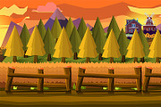 5  Farm Game Backgrounds, a Texture Illustration by 2dvillShop (Thumbnail 5 of 8)