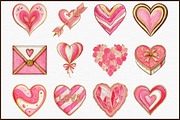 Valentine's Clipart Heart, an Illustration by Sublimation Artist (Thumbnail 3 of 6)