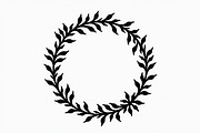 Decorative Circle Leaf Frame Set, an Illustration by BIPLOB EXPERT (Thumbnail 8 of 9)