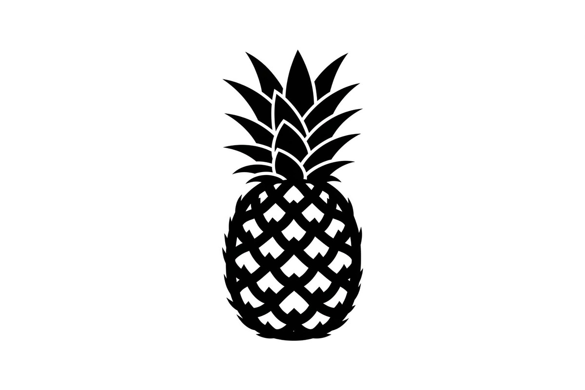 Pineapple Silhouette Vector Bundle, an Illustration by jahid234 (Photo 32 of 51)