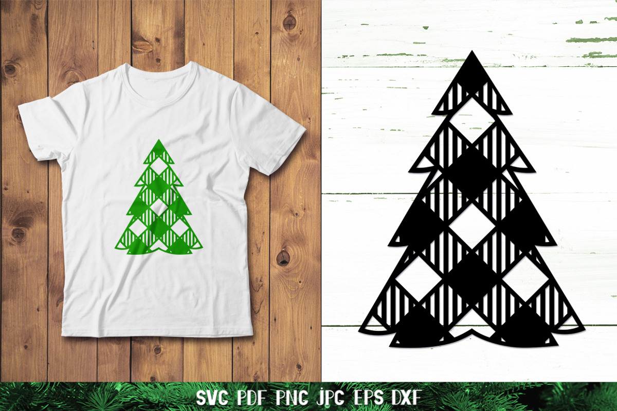 Christmas Tree Silhouette Set, a Graphic by Digital_Craftyfox (Photo 5 of 20)