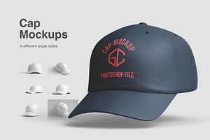 Cap Mockup, a Hat Mockup by graphiccrew
