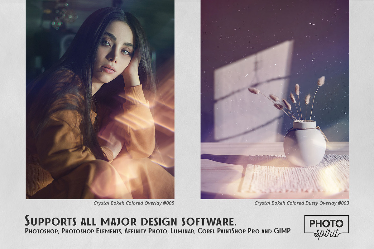 Crystal Bokeh Effect Overlays, a Brushes & More by PhotoSpirit (Photo 5 of 12)