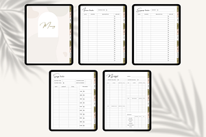 Undated Digital Life Planner IPad