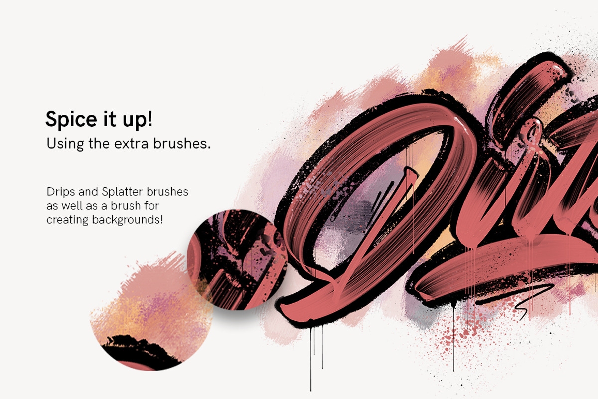 Dirty Outlines - Procreate Brushes, a Brush Add-On by Snooze one (Photo 7 of 8)