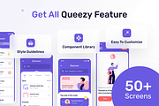 Queezy - Quiz App Mobile UI Kit, an UI Kit Template by dhuhacreative (Thumbnail 2 of 8)