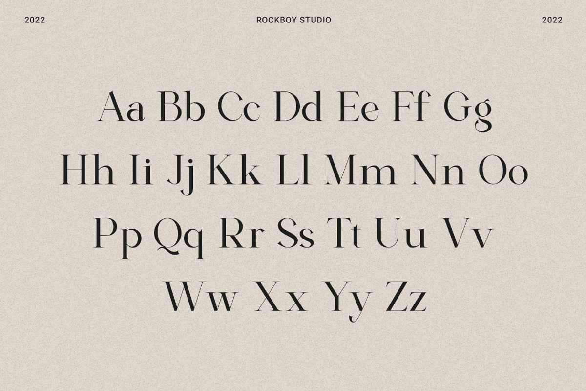 Aeromira Classic, a Serif Font by RockboyStd (Photo 9 of 12)