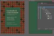 Cocktail Invitation Template 37, a Marketing Template by BloomToLife By Dona (Thumbnail 3 of 7)