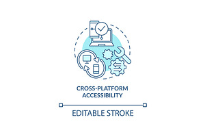 Cross Platform Accessibility Icon