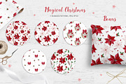 Christmas wreath creator and pattern, an Illustration by Jermolina Mockups (Thumbnail 6 of 8)
