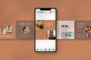 Casy Fashion - Canva Instagram, a Social Media Template by Inkofert (Thumbnail 2 of 11)