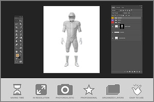 American Football Mockup