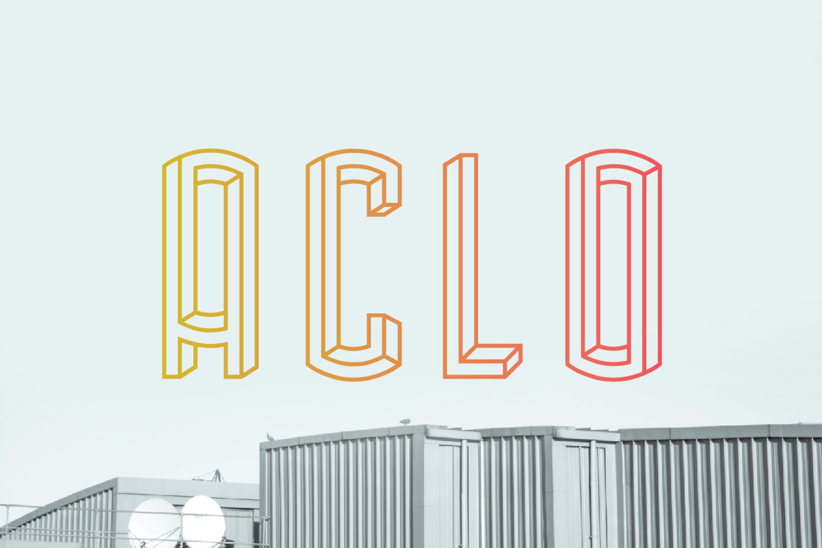 Aclo font