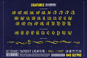 Morant Chastor Typeface, a Blackletter Font by alit design (Thumbnail 15 of 17)