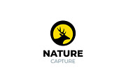 Wildlife Photography Deer Logo, a Branding & Logo Template by bvcreates (Thumbnail 1 of 6)