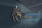 Royal King Lion Logo Design, a Branding & Logo Template by YUDesignStore (Thumbnail 7 of 10)