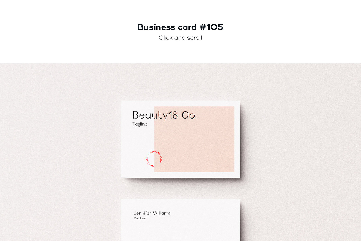 Business Card Logo Template Bundle, a Product Mockup by FoundImages (Photo 118 of 163)
