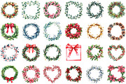 Winter Festive Frames Wreaths Christ, an Illustration by Sublimation Artist (Thumbnail 2 of 6)