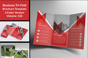 Business Tri-fold Brochures Design