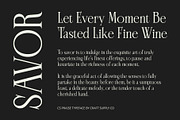 CS Praise – Elegant Font, a Serif Font by Craft Supply Co. (Thumbnail 5 of 8)