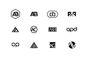 120 Simple Logos, a Branding & Logo Template by hellothere (Thumbnail 3 of 11)