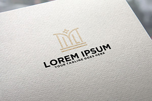 Law Firm Letter M logo, a Branding & Logo Template by REDVY CREATIVE