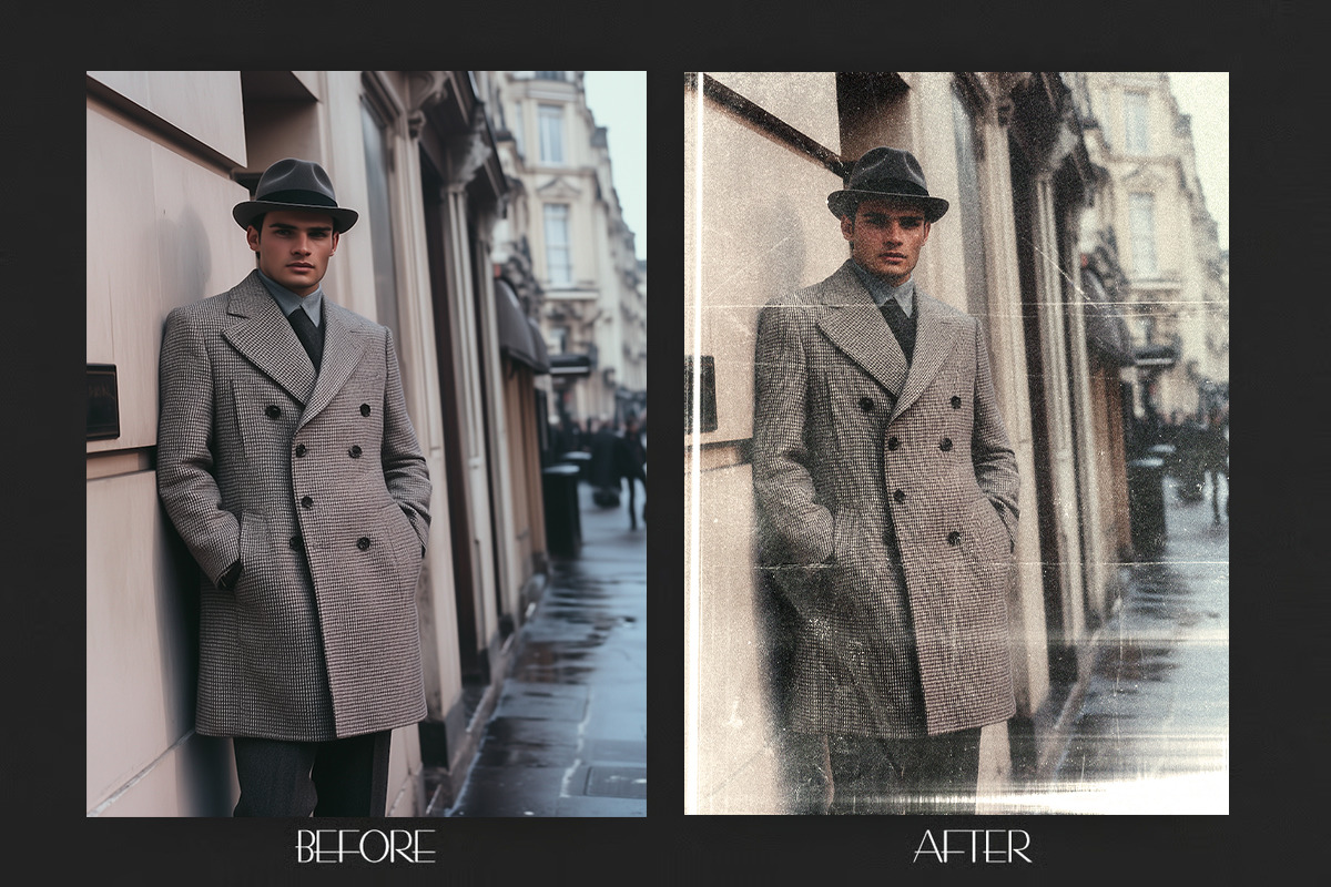 Vintage Postcard photo effect, a Layer Style Add-On by 3d_model_tifotizi (Photo 4 of 4)