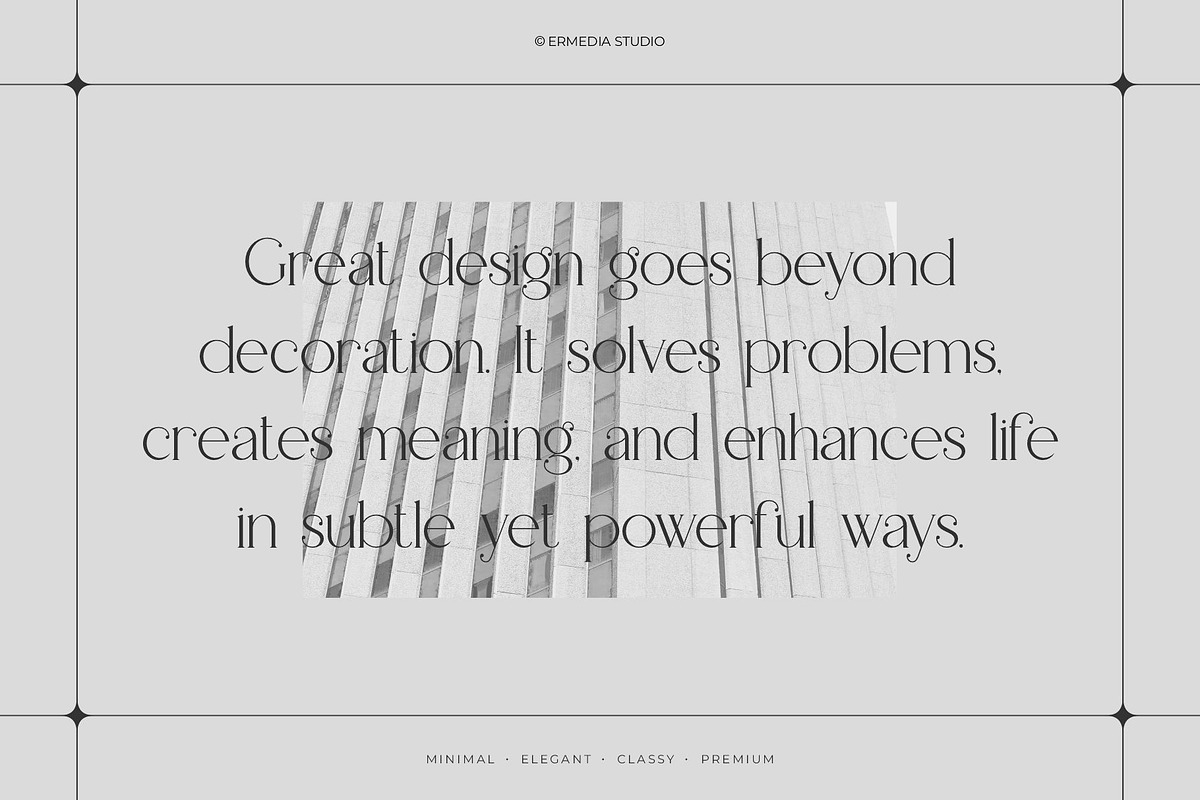 Vakeny || Modern Simple Serif Font, a Serif Font by Ermedia Studio (Photo 7 of 10)