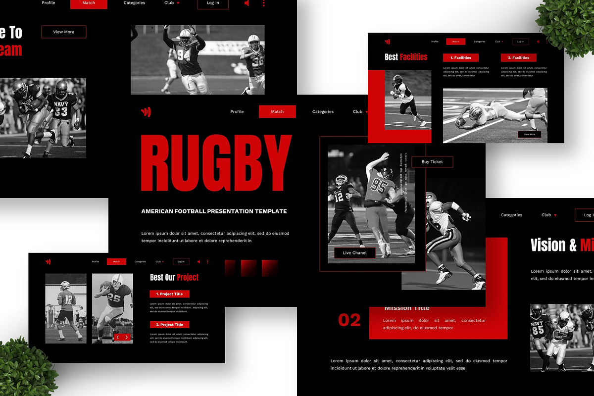 Rugby - American Football Key preview 5