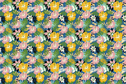 pack of 6 digital flolar pattern, a Pattern Graphic by Pattern Treasures (Thumbnail 2 of 7)