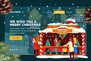 Merry Christmas cards, gift factory, a Person Illustration by WalnutBird (Thumbnail 3 of 4)