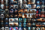 537 Midjourney Prompts for Sci-fi, a Technology Illustration by Sevenstyles (Thumbnail 10 of 13)