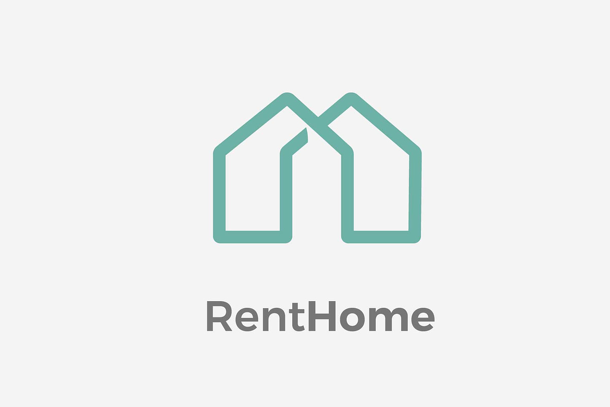 Real estate house minimal logo, a Branding & Logo Template by Nues Design (Photo 3 of 3)