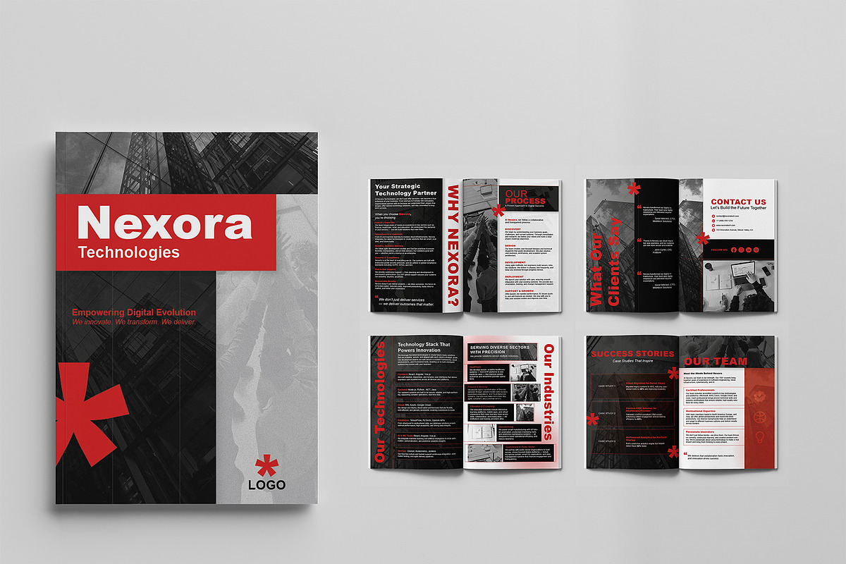 Company Profile Brochure Template preview 2