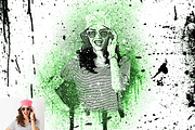 Grunge Spray Paint Photoshop Action, a Brushes & More by Studio Retouch (Thumbnail 4 of 11)