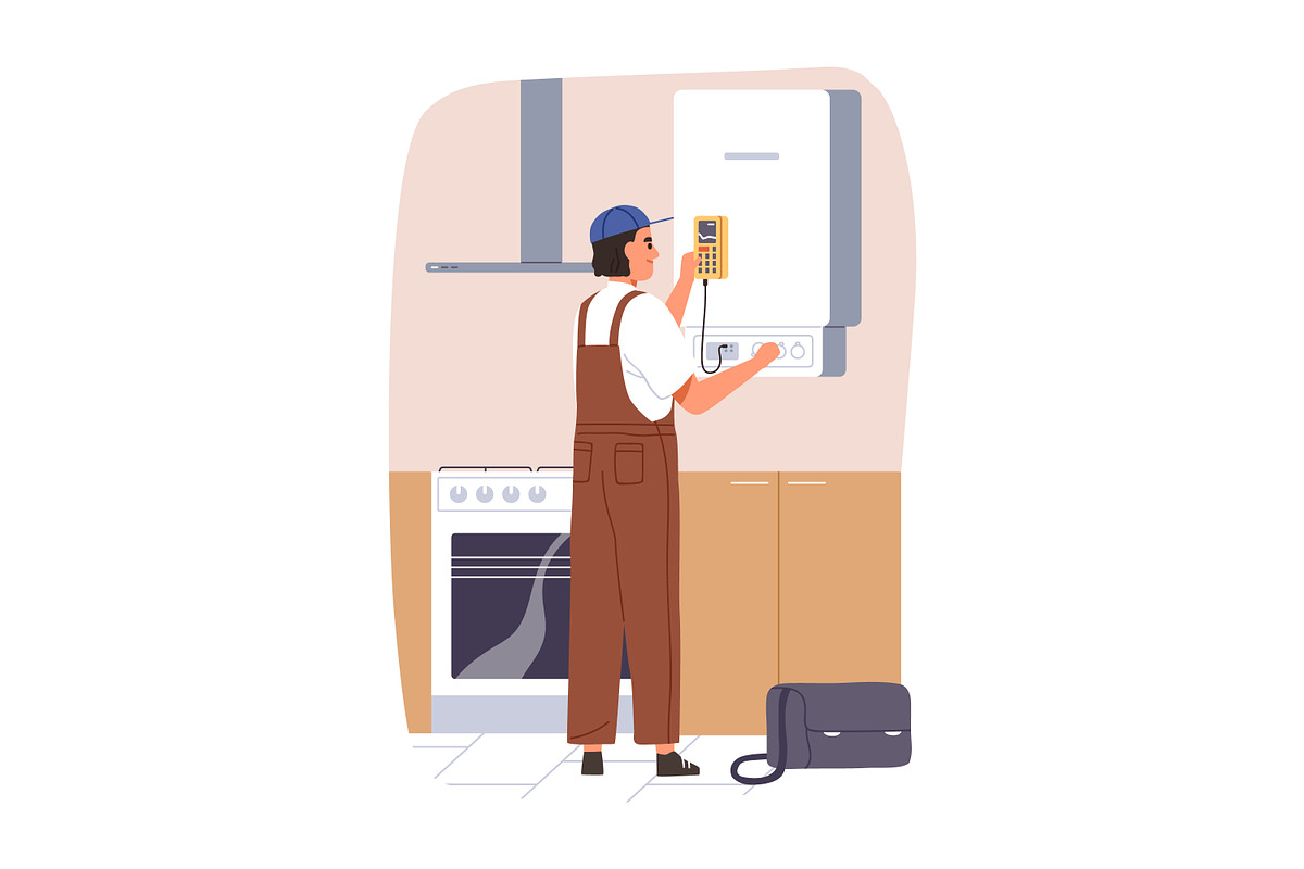 Repairmen, home repair workers set, a Work Illustration by Good Studio (Photo 9 of 13)