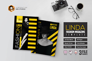 Linda Fashion Megazine Template