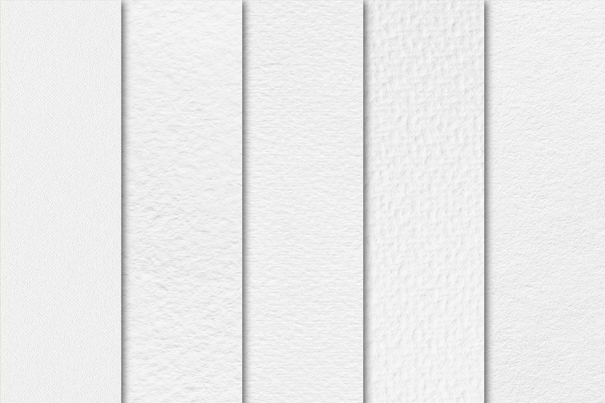 White Watercolor Paper Textures, a Texture Graphic by Maishop (Photo 2 of 3)