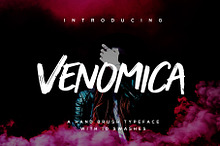 Venomica Brush Font