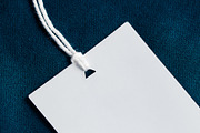 Clothes label tag blank mockup, an Advertising Mockup by Olha Klein (Thumbnail 3 of 3)