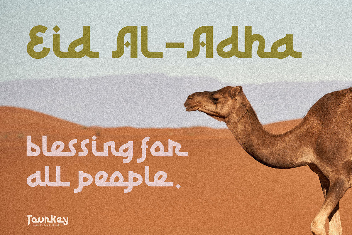 VT Miqdad - Display Font, a Font by ViactionType (Photo 5 of 10)