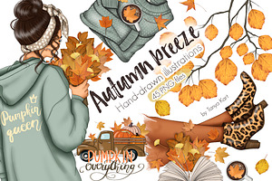 SALE Autumn Bundle Illustrations