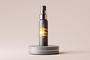Dark Plastic Cosmetic Mockup Bundle, a Cups & Container Mockup by pmvch (Thumbnail 47 of 111)