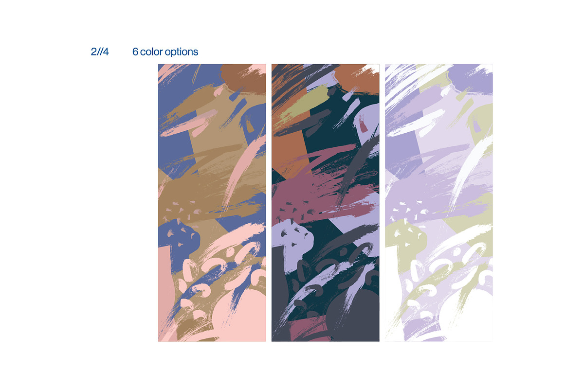 Abstract Brush Patterns, a Decorative Illustration by Volkan Aydemir (Photo 9 of 14)