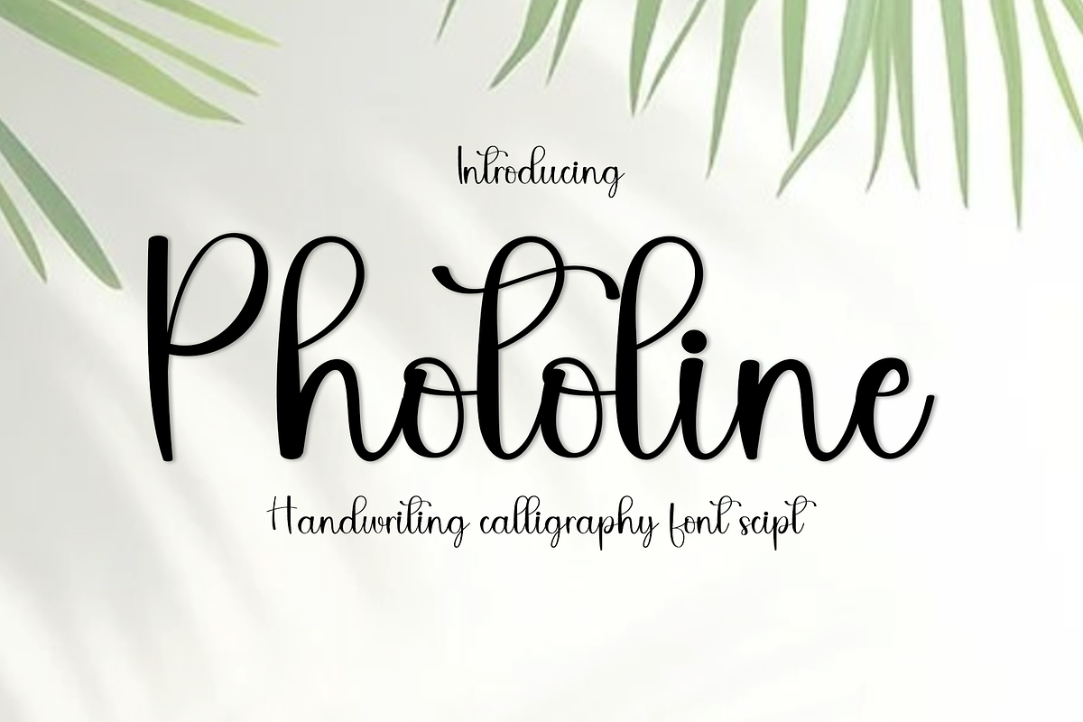 Photoline, a Handwritten Font by InermediaSTUDIO (Photo 1 of 8)