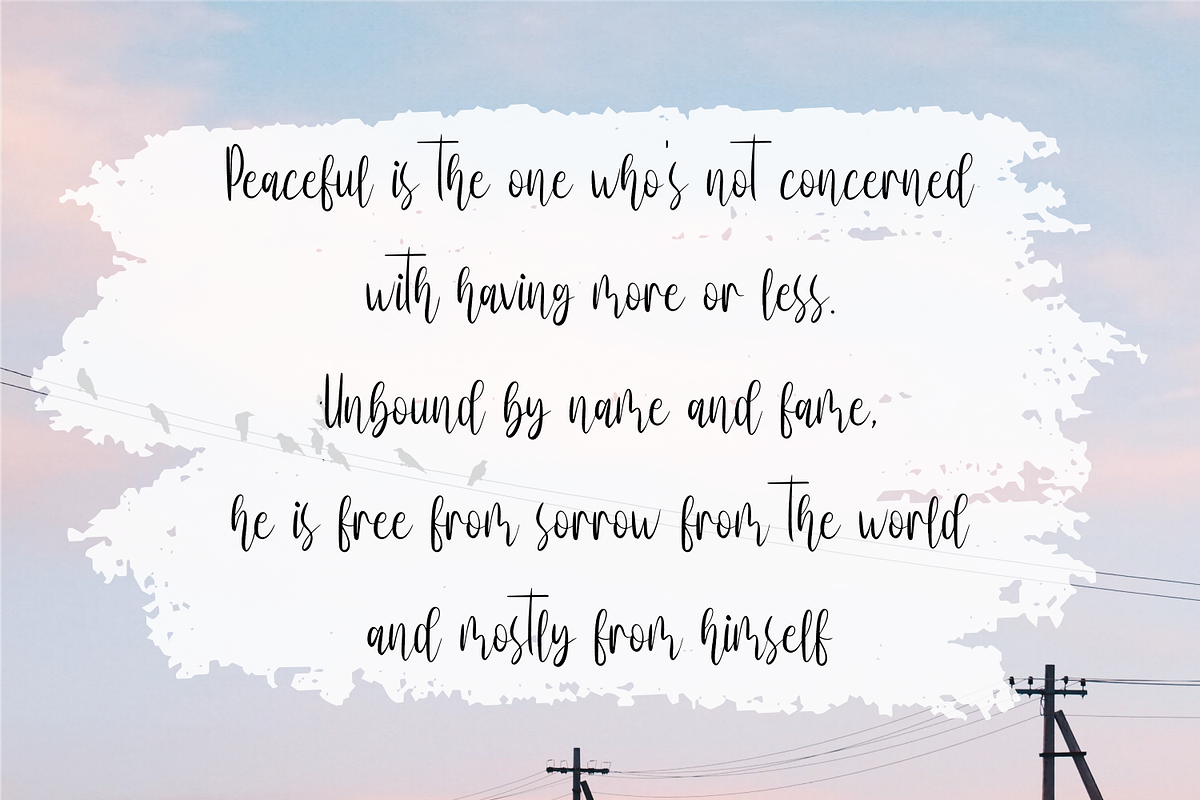 Pretty Rough, a Script Font by Forberas Club (Photo 2 of 8)