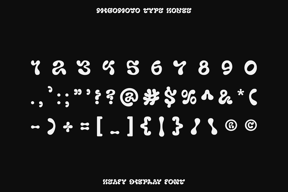Heafy Display Font, a Handwritten Font by Migomojo Type House (Photo 9 of 10)
