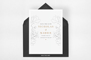Elegant Floral Wedding Suite, an Invitation Template by Azka Creative (Thumbnail 4 of 5)