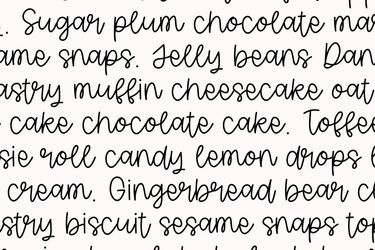 Sweet Little Moments, a Script Font by Sofia Skoog (Photo 2 of 10)